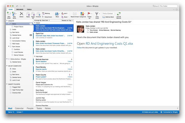 Microsoft Outlook For Mac Problems